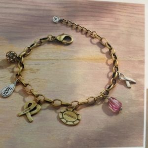 🎁 💓Silpada Pink Out Loud Bracelet B3384. NIB